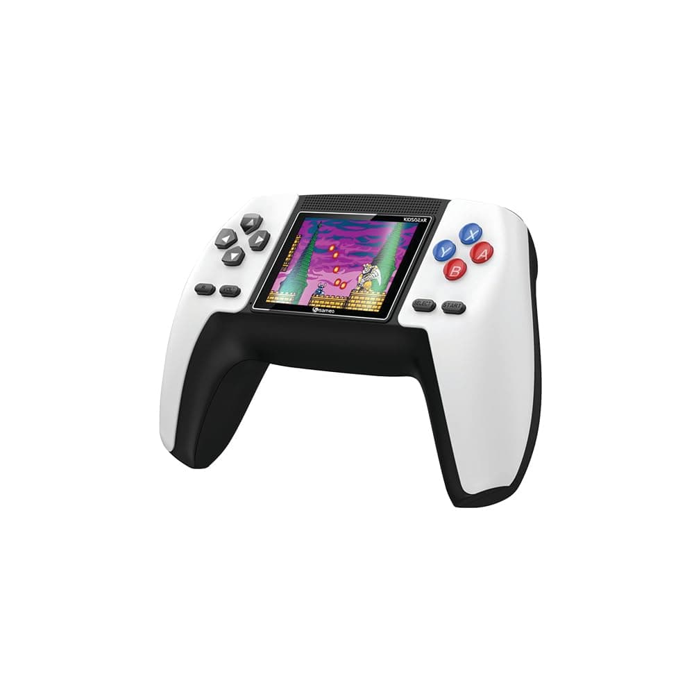 Sameo Kidsgear Controller Shaped Handheld Console Built-in 520 Retro Game (Spectral White) view 4