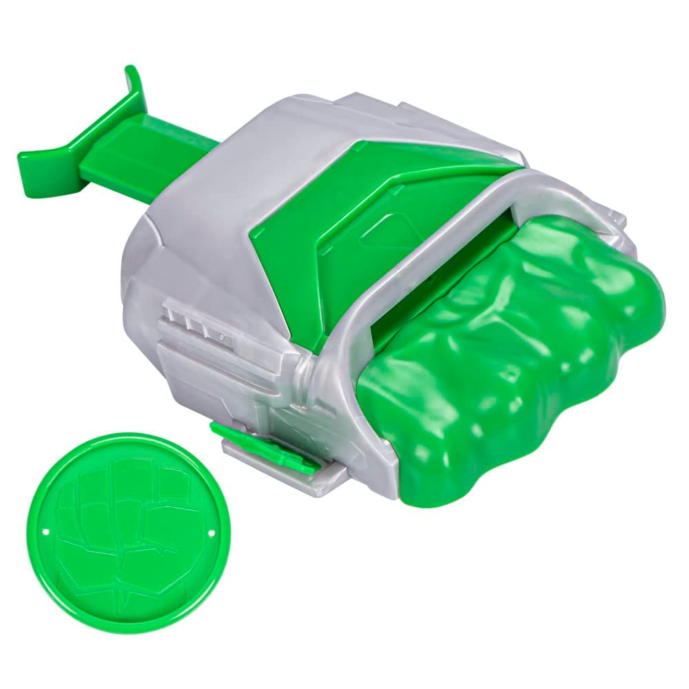 Marvel Hulk Gamma Blaster with Disc,Role Play Super Hero Toys for Kids Ages 5&Up,Multi
