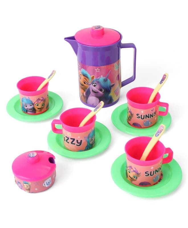 STRIDERS My Little Pony Realistic Sliceable Tea Party Set Toys Makes Fun and Satisfying to Kids 3 to 8 Years Kids view 2