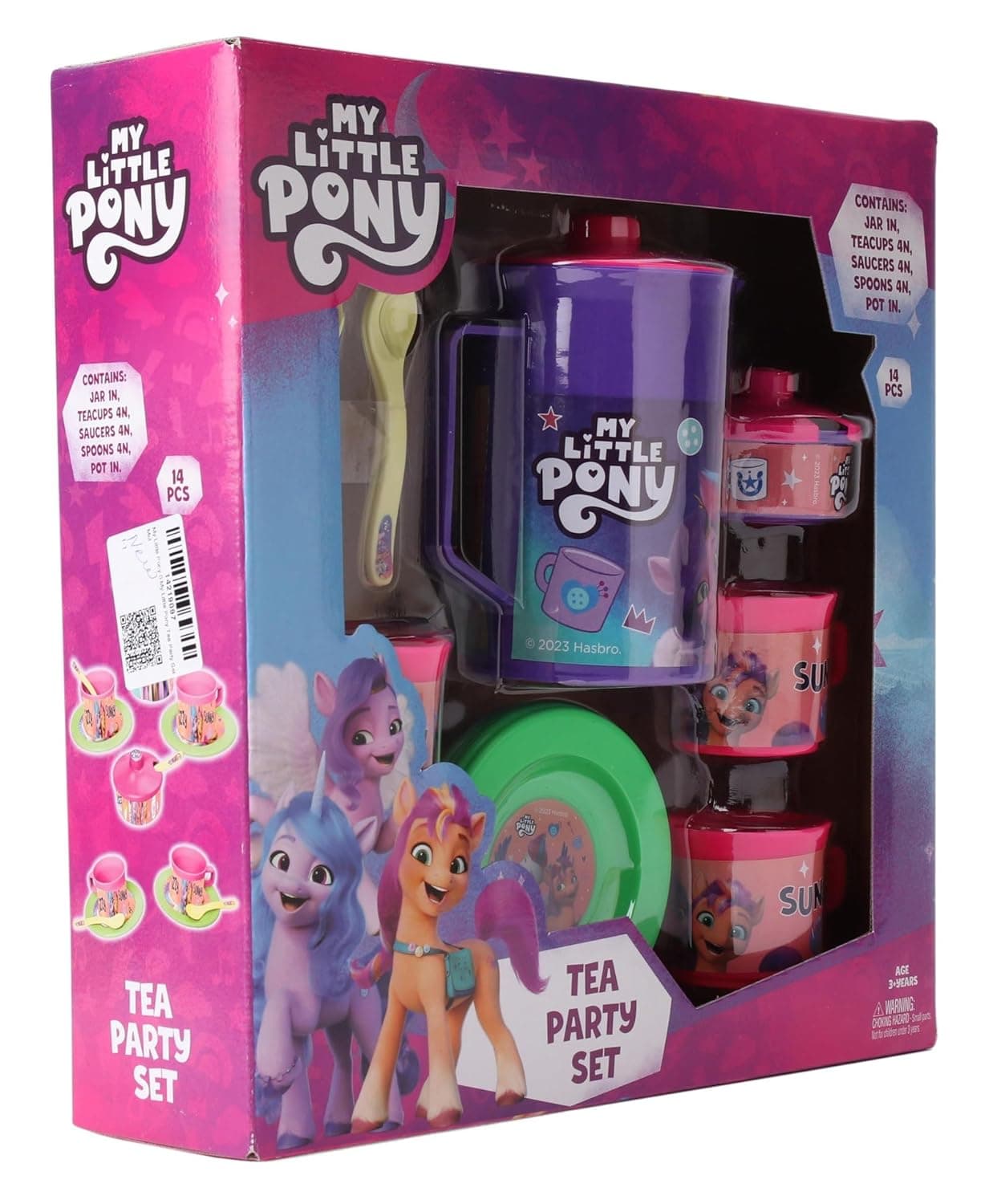 STRIDERS My Little Pony Realistic Sliceable Tea Party Set Toys Makes Fun and Satisfying to Kids 3 to 8 Years Kids view 3