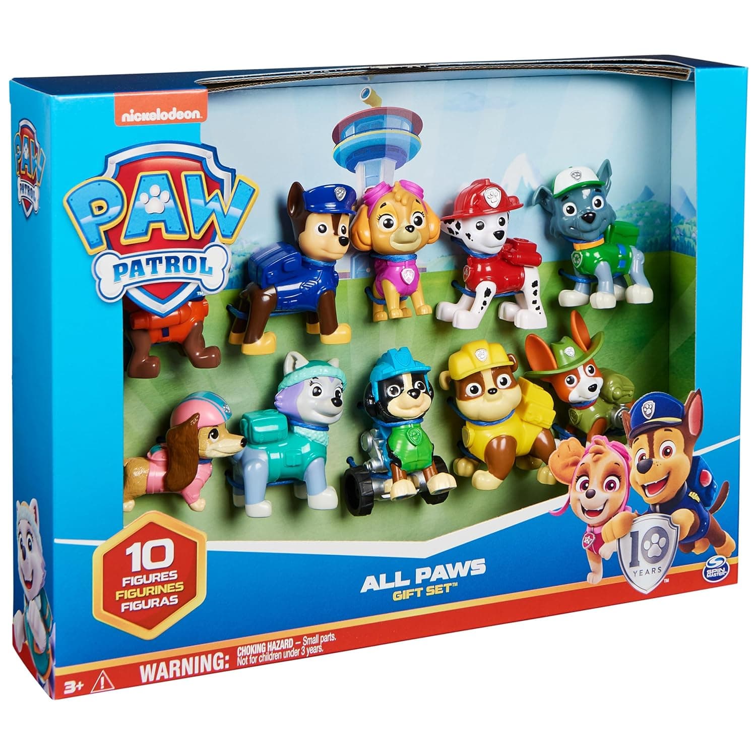 Paw Patrol All Paws Gift Pack – 10 Collectible Action Figures for Kids Aged 3+ view 7