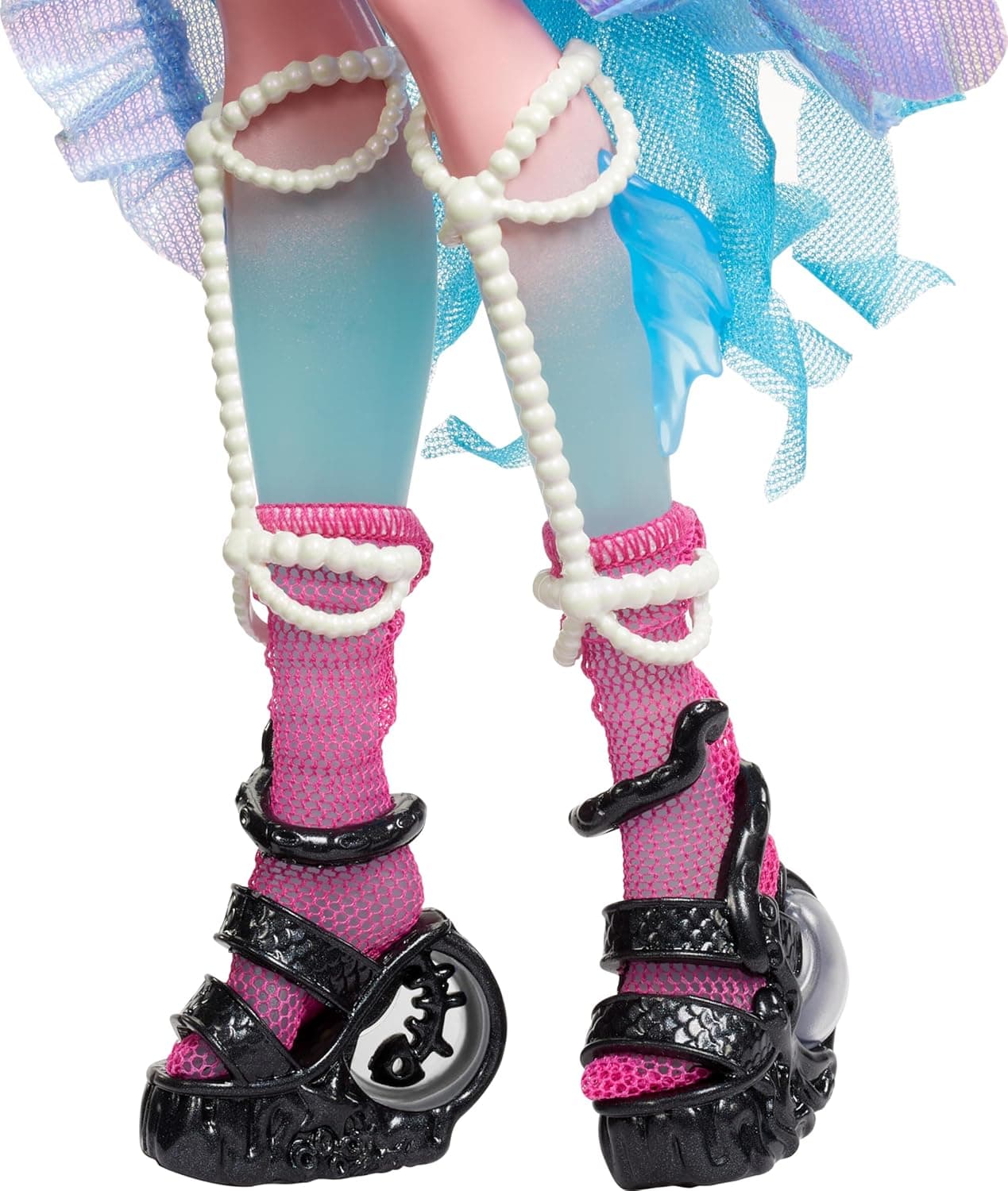 Monster High Lagoona Blue Doll with Glam Monster Fest Outfit and Festival Themed Accessories view 4