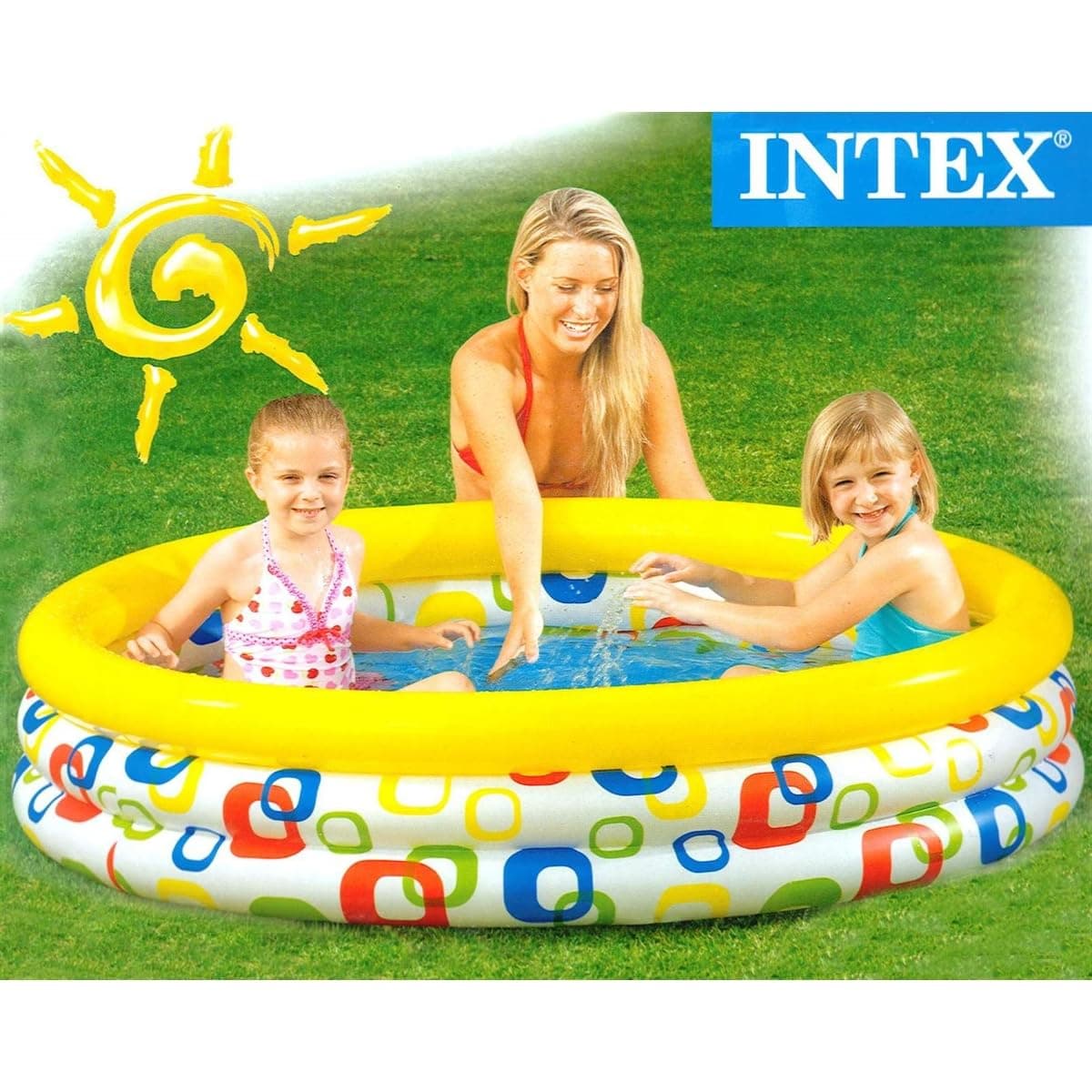 Intex Wild Geometry Pool, Multi Color view 3
