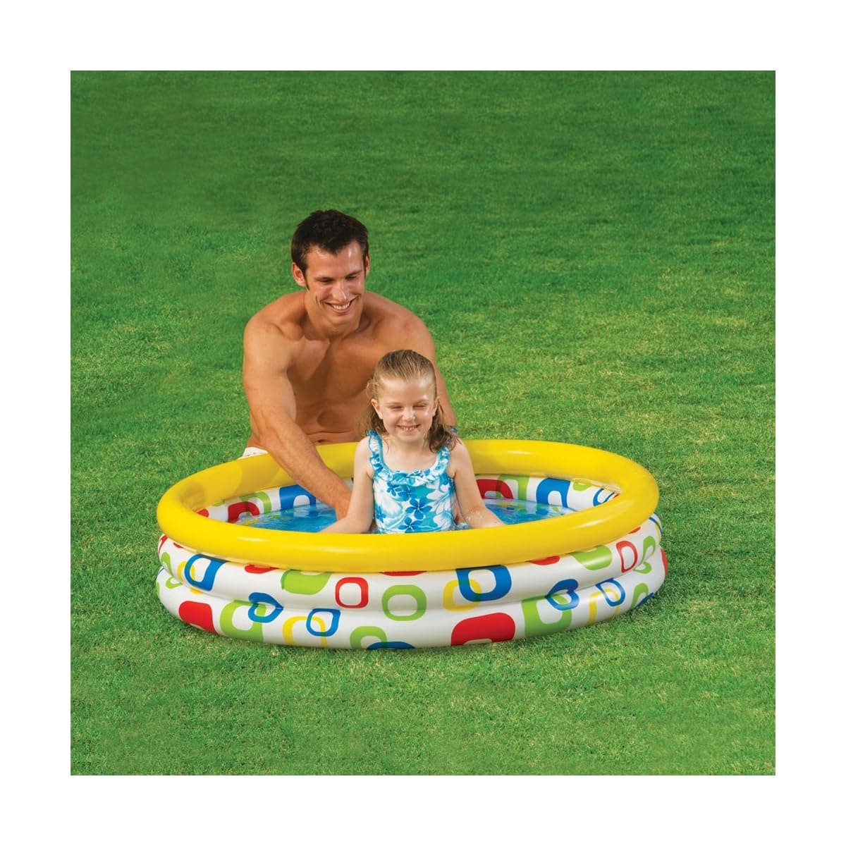 Intex Wild Geometry Pool, Multi Color view 2