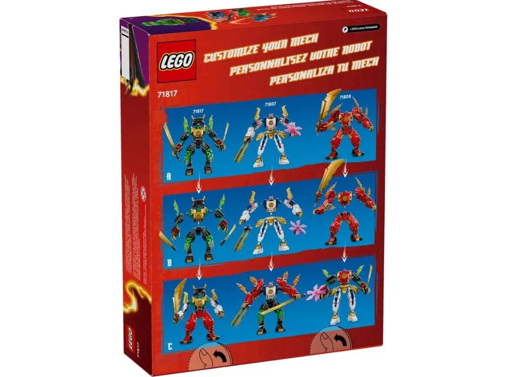 LEGO NINJAGO Lloyds Elemental Power Mech Toy 71817 view 6