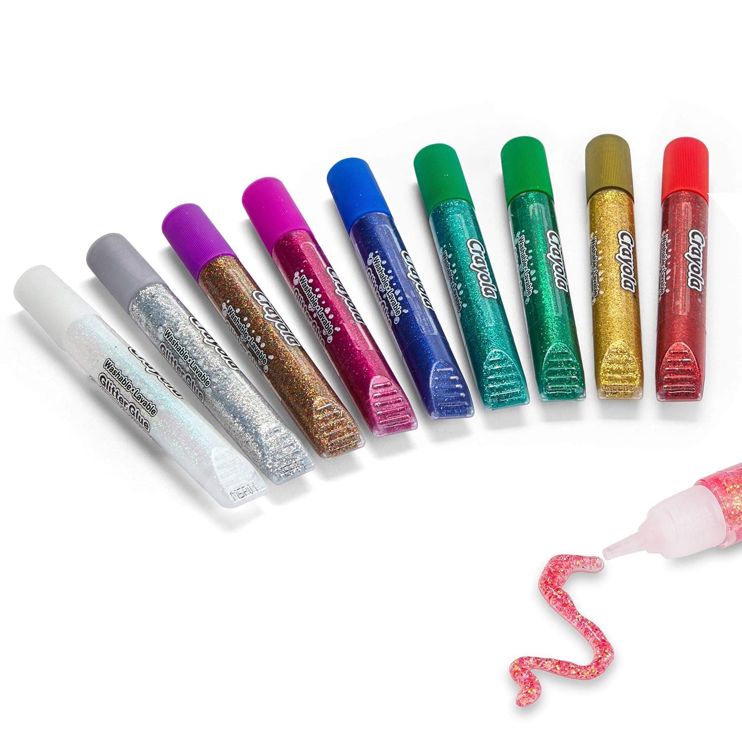 Bold Washable Glitter Glue 9 ct. view 3