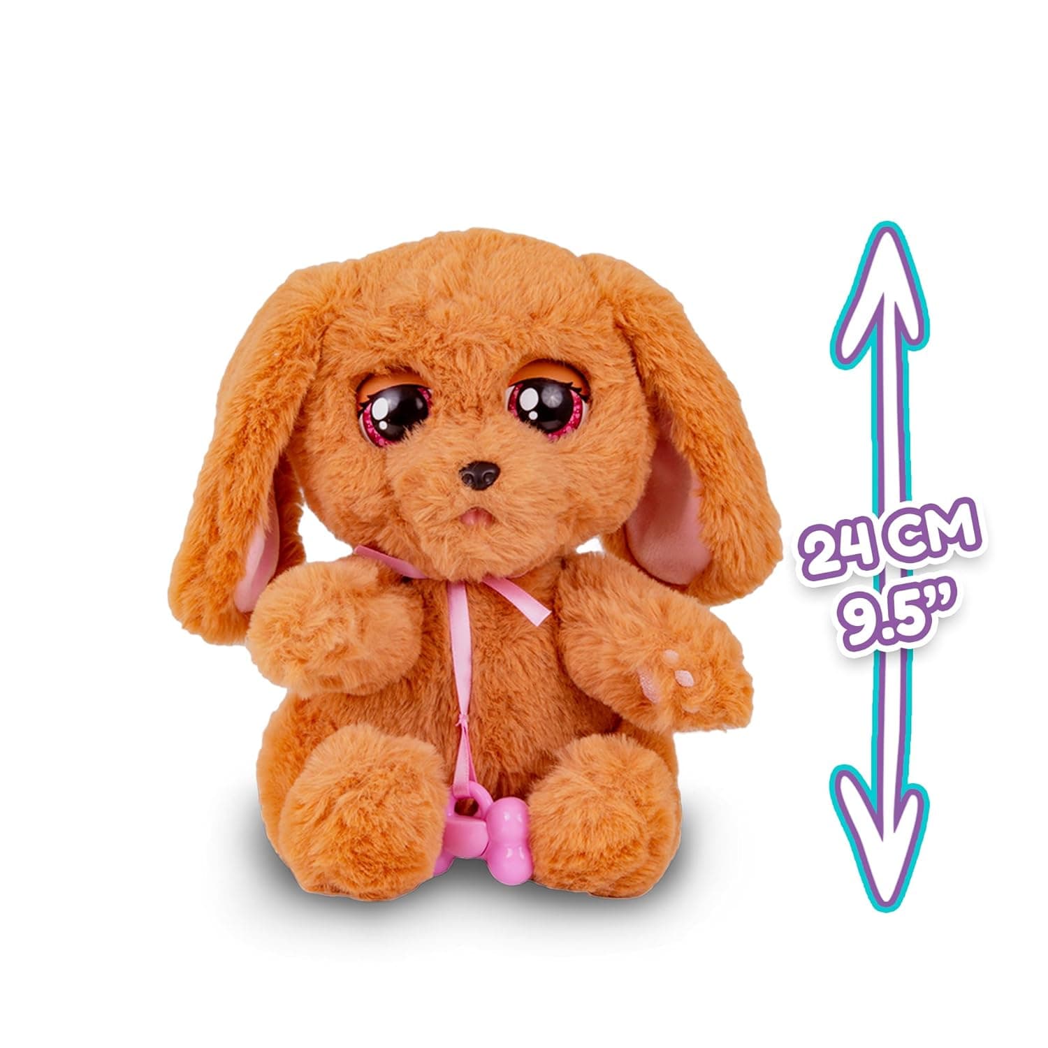 Baby Paws Cocker Spaniel Puppy Toy with Swaddle Bag| Scan QR Code for More Interactive Roleplay, Pretend Play Toy|That Make 5 Adorable Sounds Kids Toys for Ages 4+|Birthday Gift for Pet Lovers -22 cm view 3