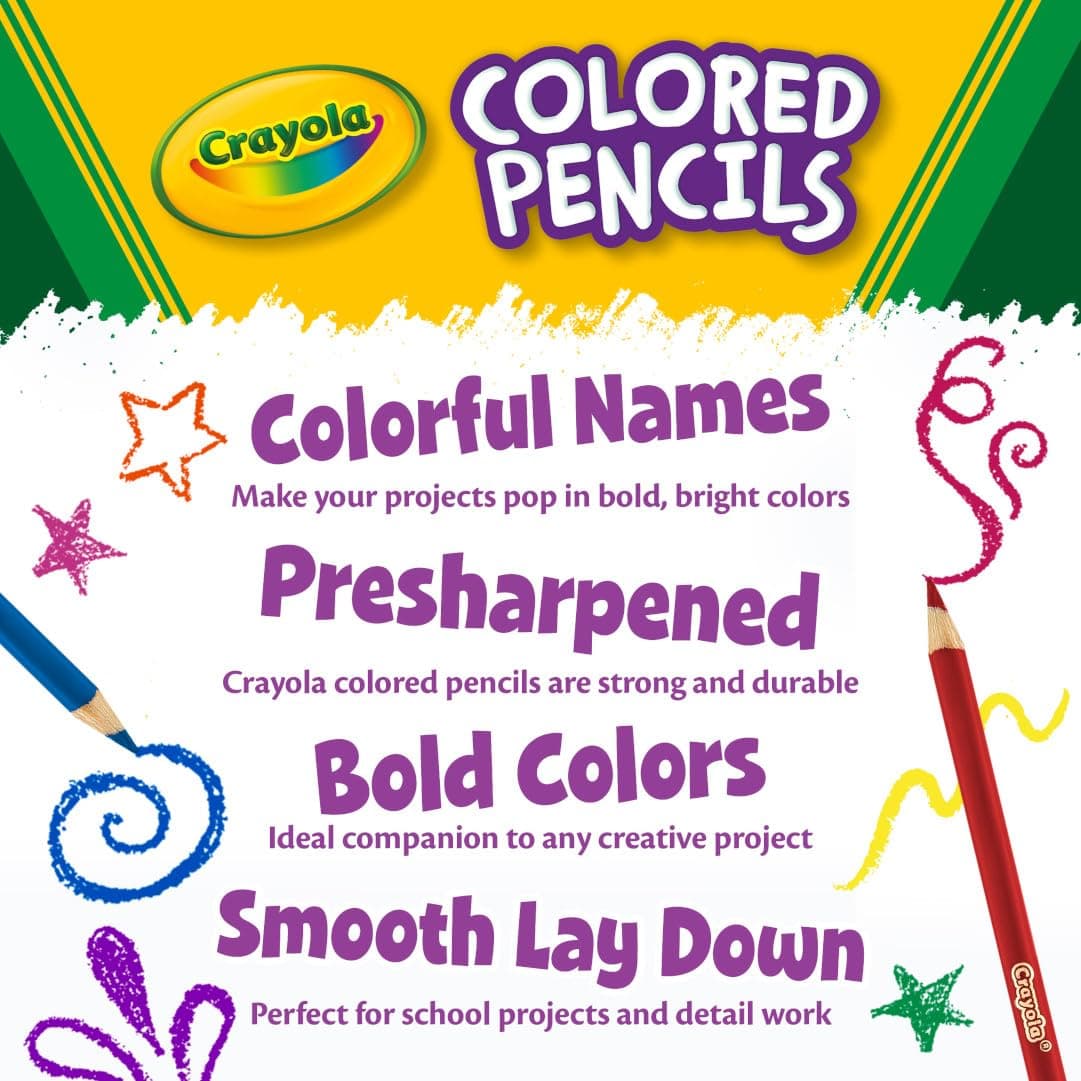Crayola 36 Count Color Pencils Gold view 4