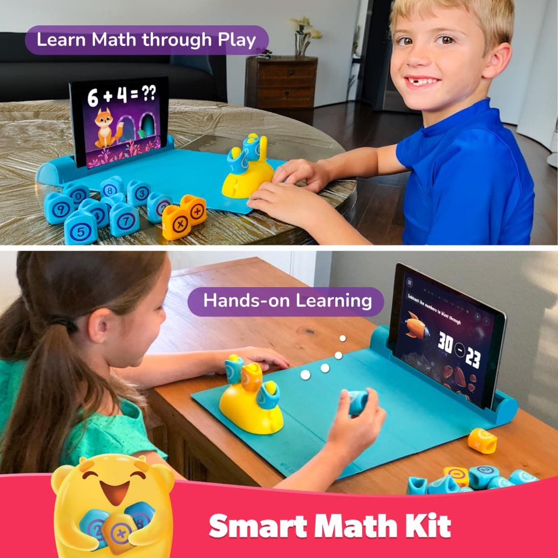 PlayShifu Plugo 3 in 1 Pack AR-Powered Math Toy on Math, Problem Solving and Linguistics for Kids - STEM Kit with 15 Interactive Games and 750+ Fun Learning Levels (4-10 Years) view 3