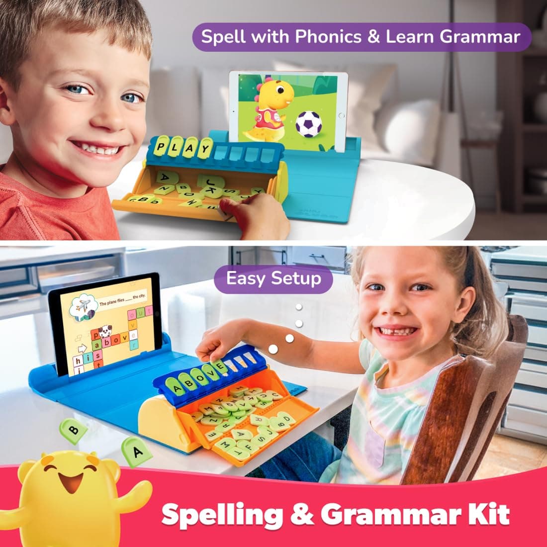 PlayShifu Plugo 3 in 1 Pack AR-Powered Math Toy on Math, Problem Solving and Linguistics for Kids - STEM Kit with 15 Interactive Games and 750+ Fun Learning Levels (4-10 Years) view 4