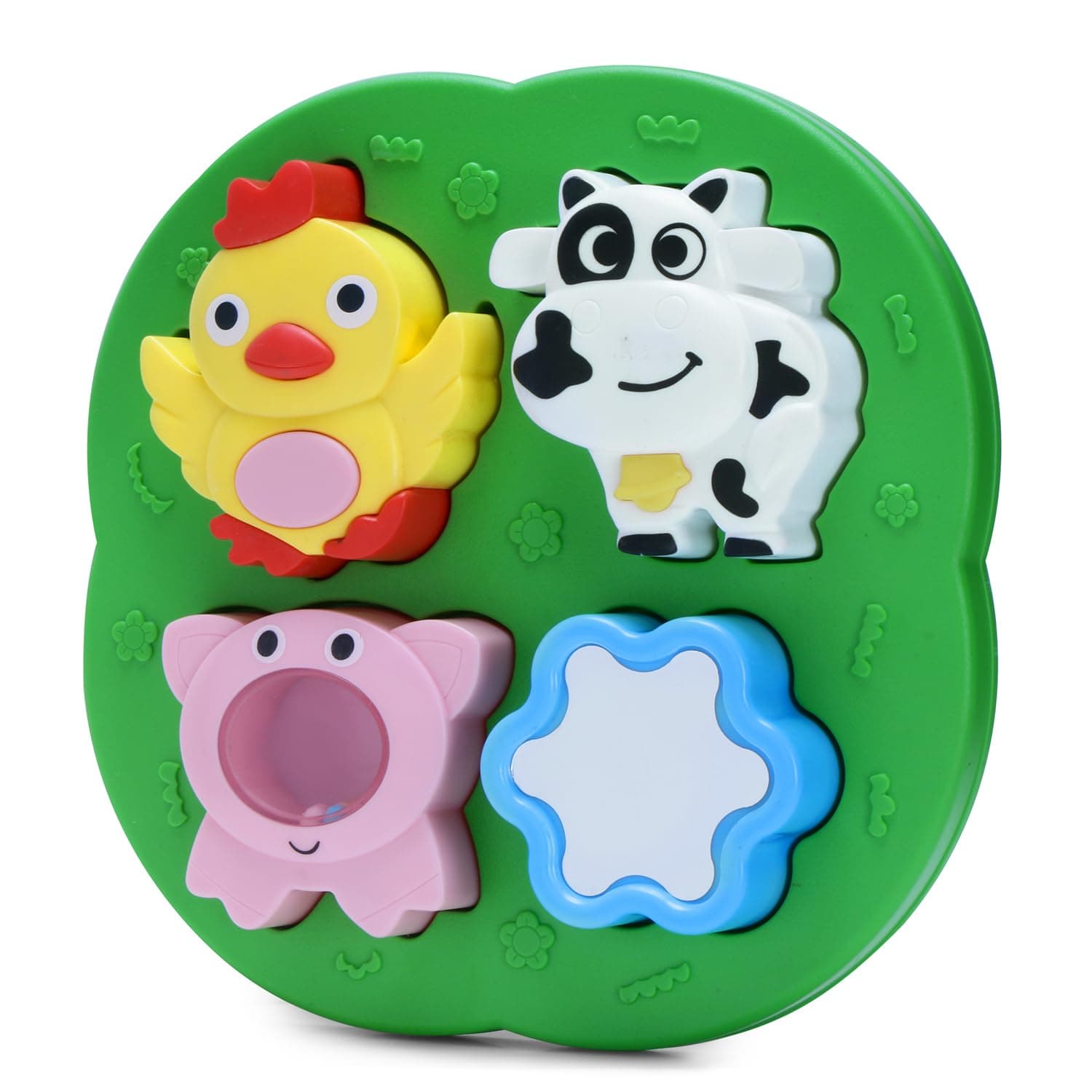 ABC Farm Puzzle with with Interactive Farm Animals view 2