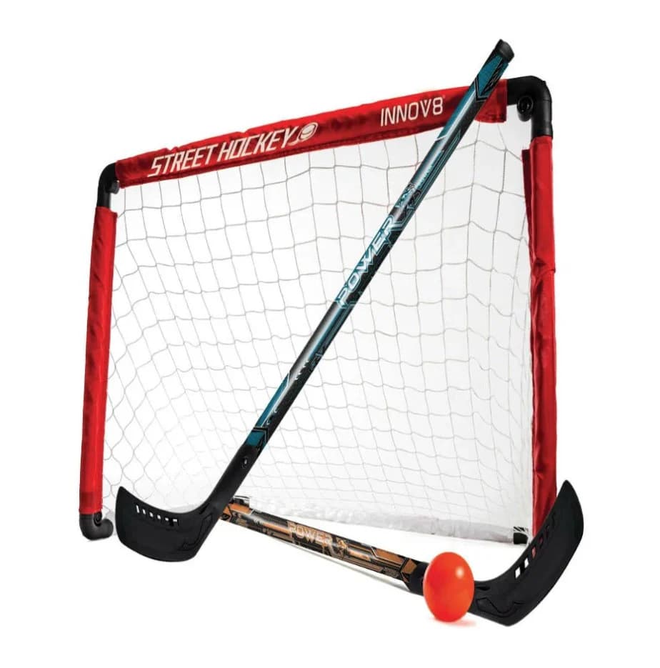 Innov8 Folding Hockey Goal Set, Portable, Durable, Easy Setup, Hockey Training