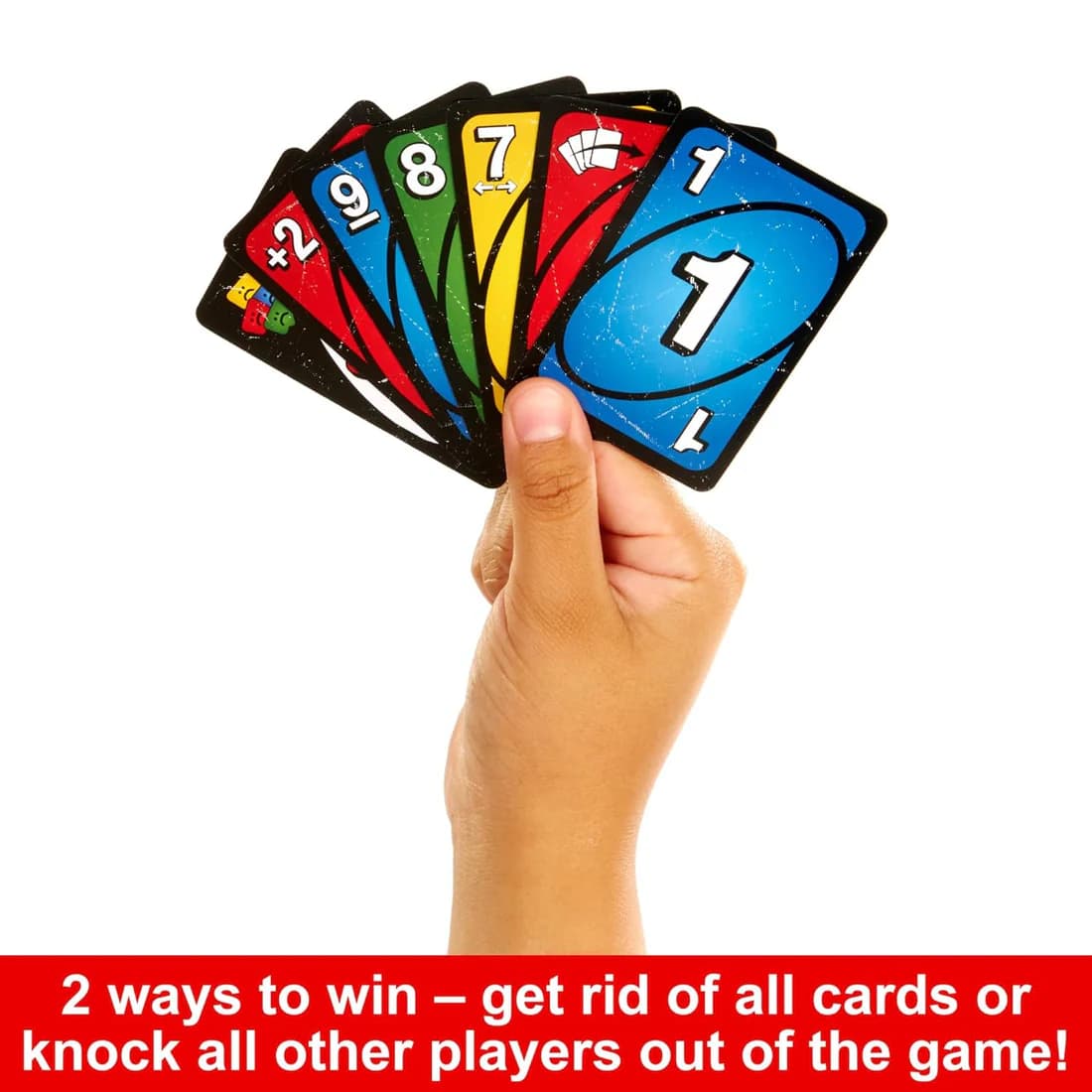 Mattel Games  UNO Show 'em No Mercy Card Game for Kids, Adults & Family Parties and Travel with Extra Cards, Special Rules and Tougher Penalties. view 2