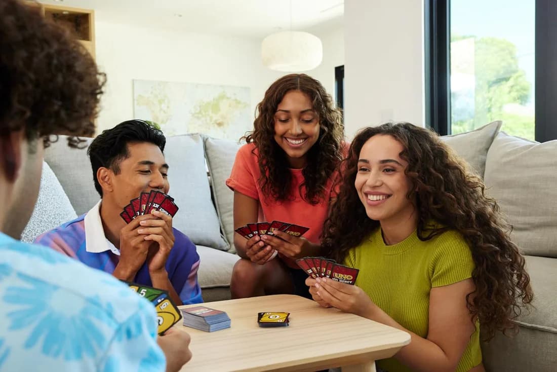 Mattel Games  UNO Show 'em No Mercy Card Game for Kids, Adults & Family Parties and Travel with Extra Cards, Special Rules and Tougher Penalties. view 7
