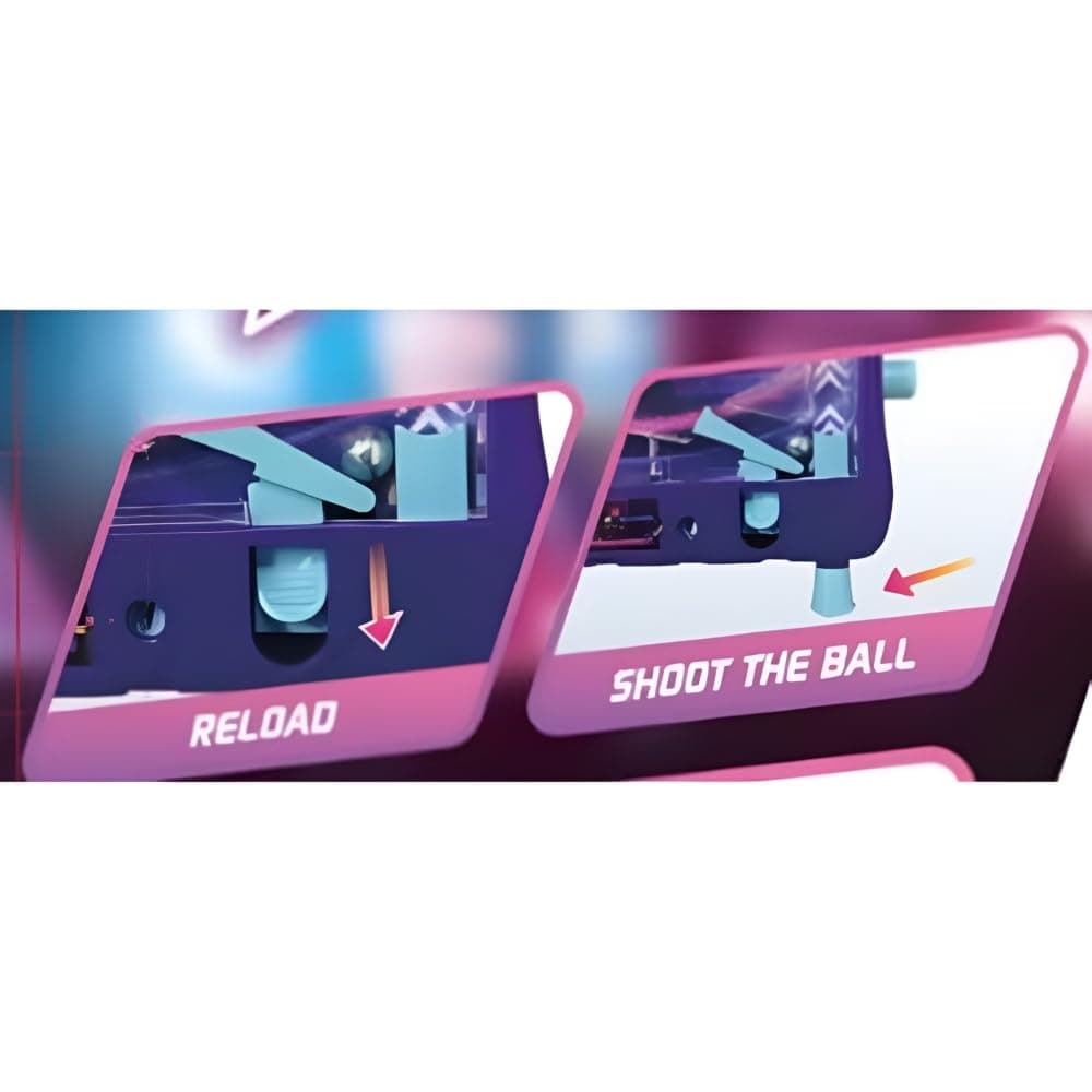 Innov8 Electronic Pin Ball Game, LED Scoreboard, Sound Effects, Tabletop Family Game view 2