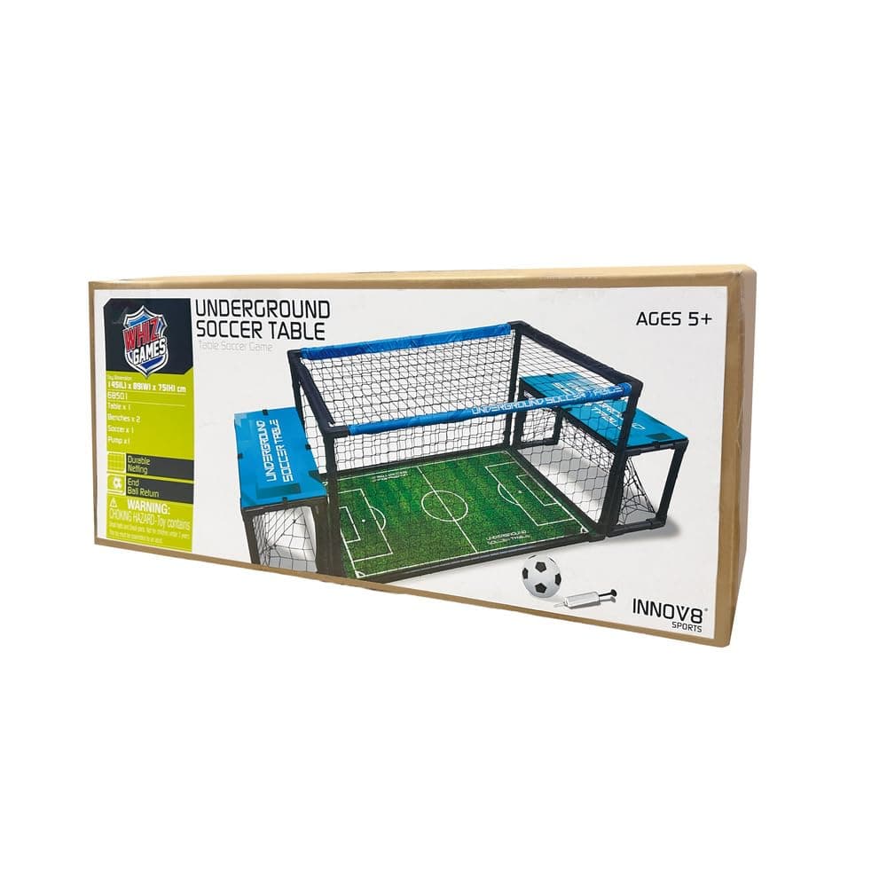 Innov8 Underground Soccer Table, Indoor Football Game Set with Ball, Ages 5+ view 2