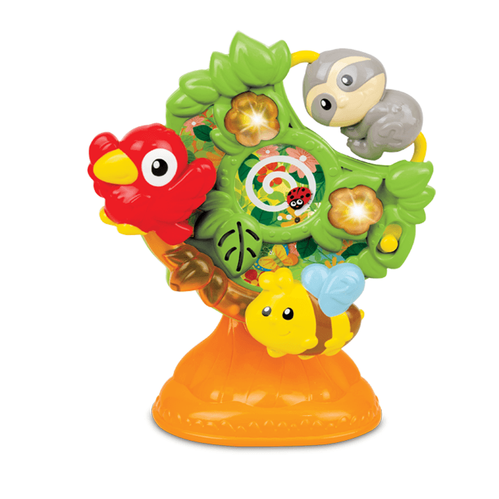 Winfun Jungle Friends Spinning Tree  Interactive Musical Toy for Babies Aged 6 Months and Up