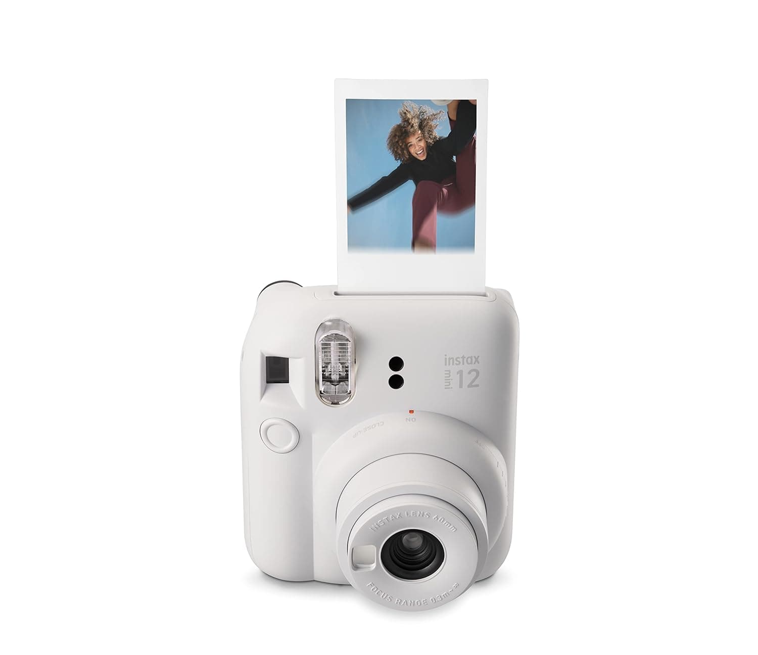 Fujifilm Instax Mini 12 Mega Pack with 40 Shots Instant Camera WHITE view 2