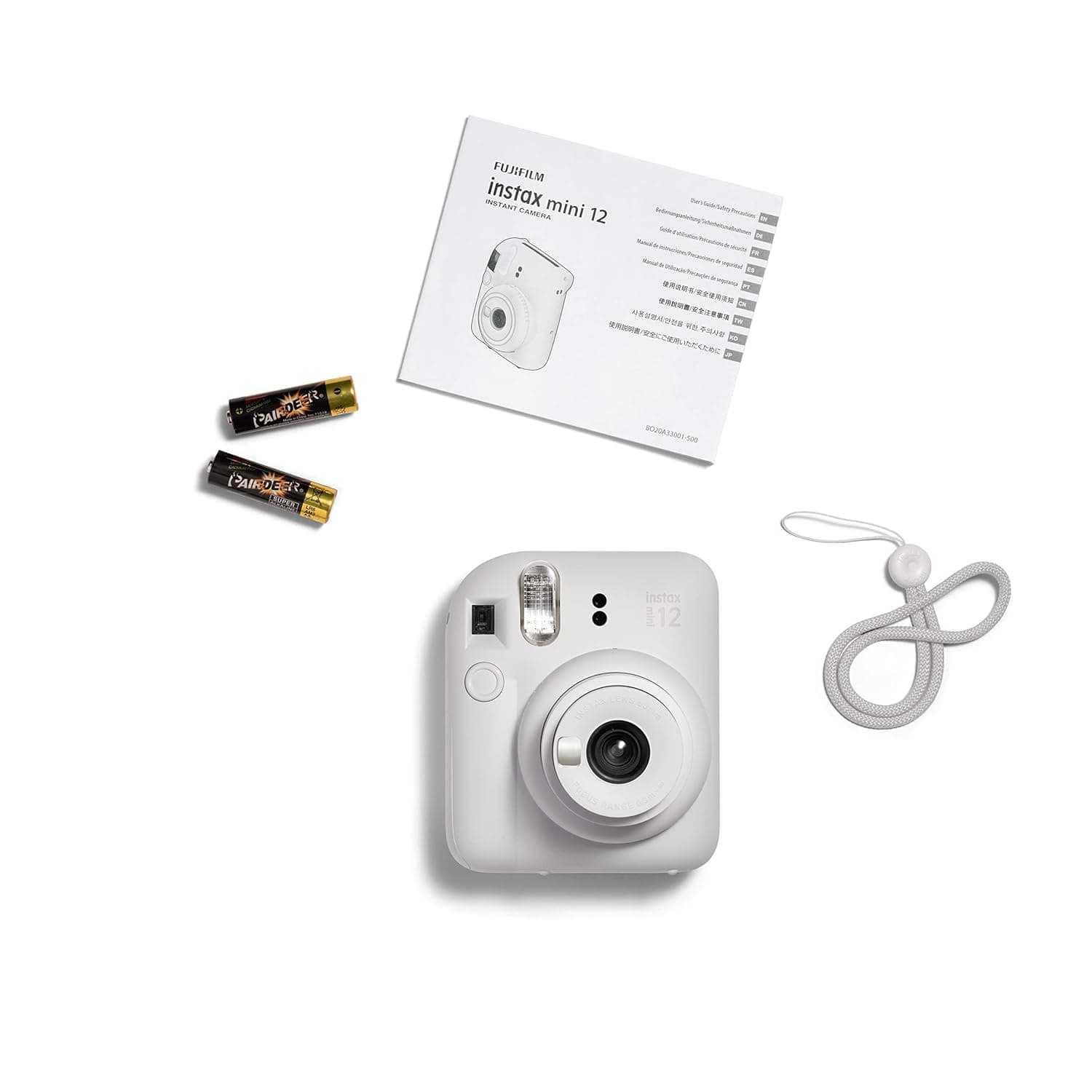 Fujifilm Instax Mini 12 Mega Pack with 40 Shots Instant Camera WHITE view 4