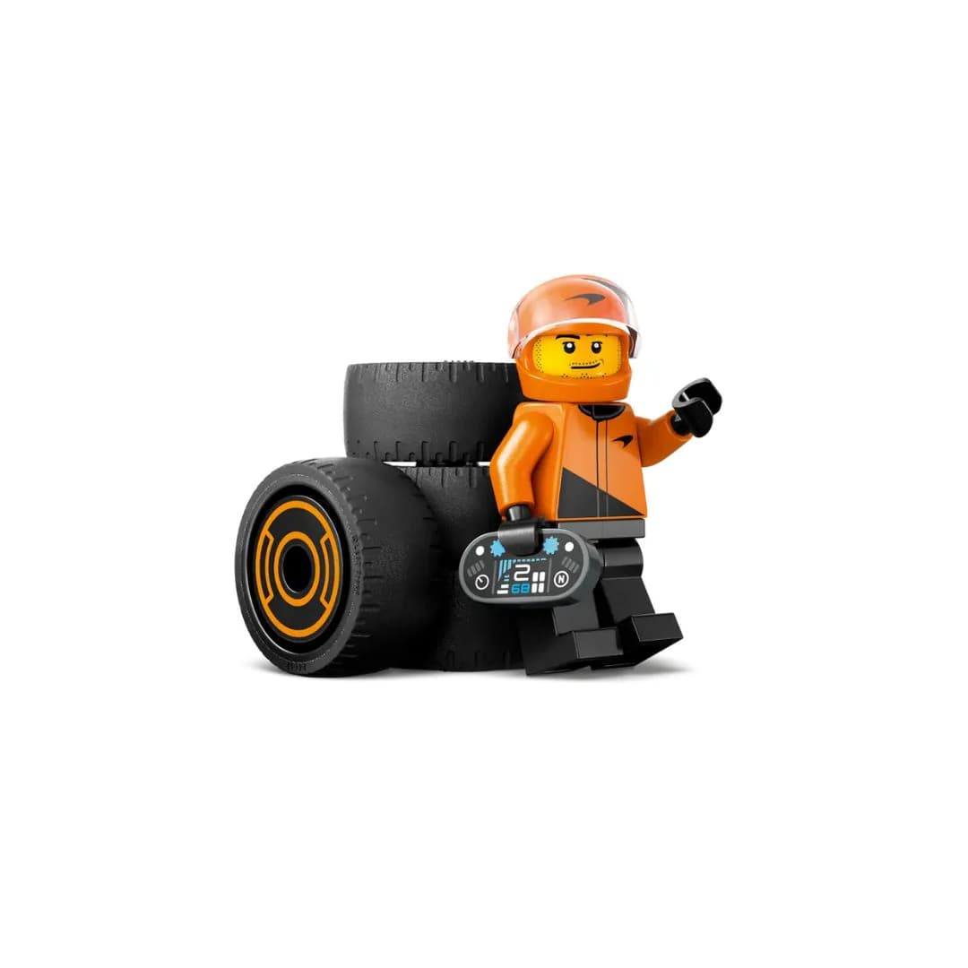 Lego 60442 City F1 Driver with McLaren Race Car (86 Pieces) view 4
