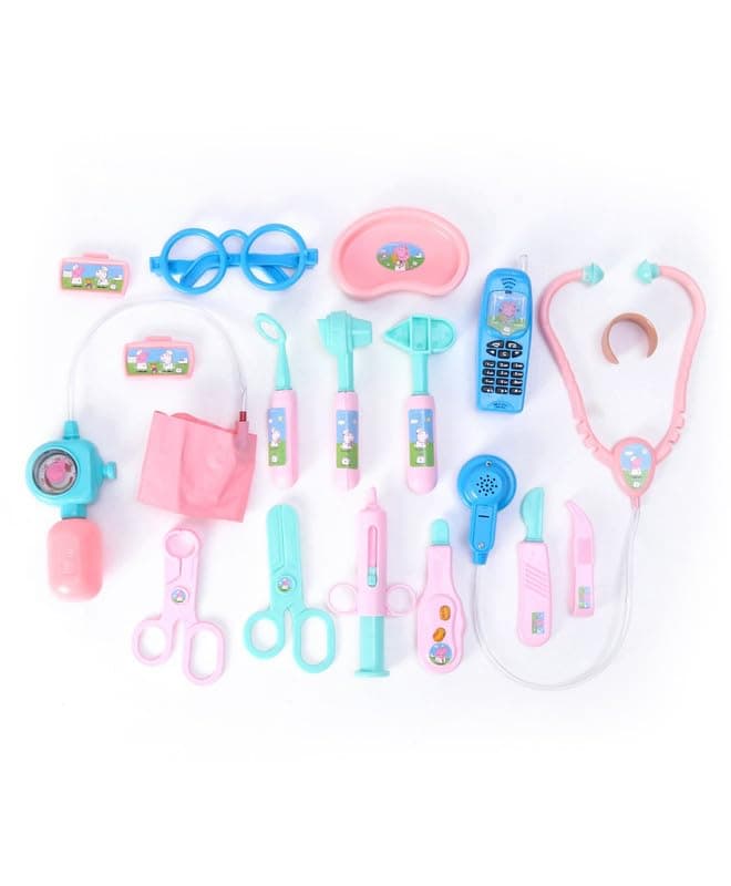 STRIDERS Peppa Pig Doctor Bag Playset Cure Imaginary Ailments with Peppa and Friends view 2