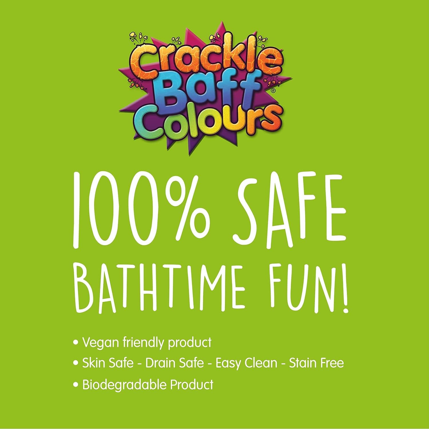 Crackle Baff Colours from Zimpli Kids, 3 Bath Pack, Magically makes your water Crackle, Pop & Change Colour, Birthday Gift for Children, Outdoor & Indoor Multi-Sensory Toy, Bath Toys for Boys & Girls view 4
