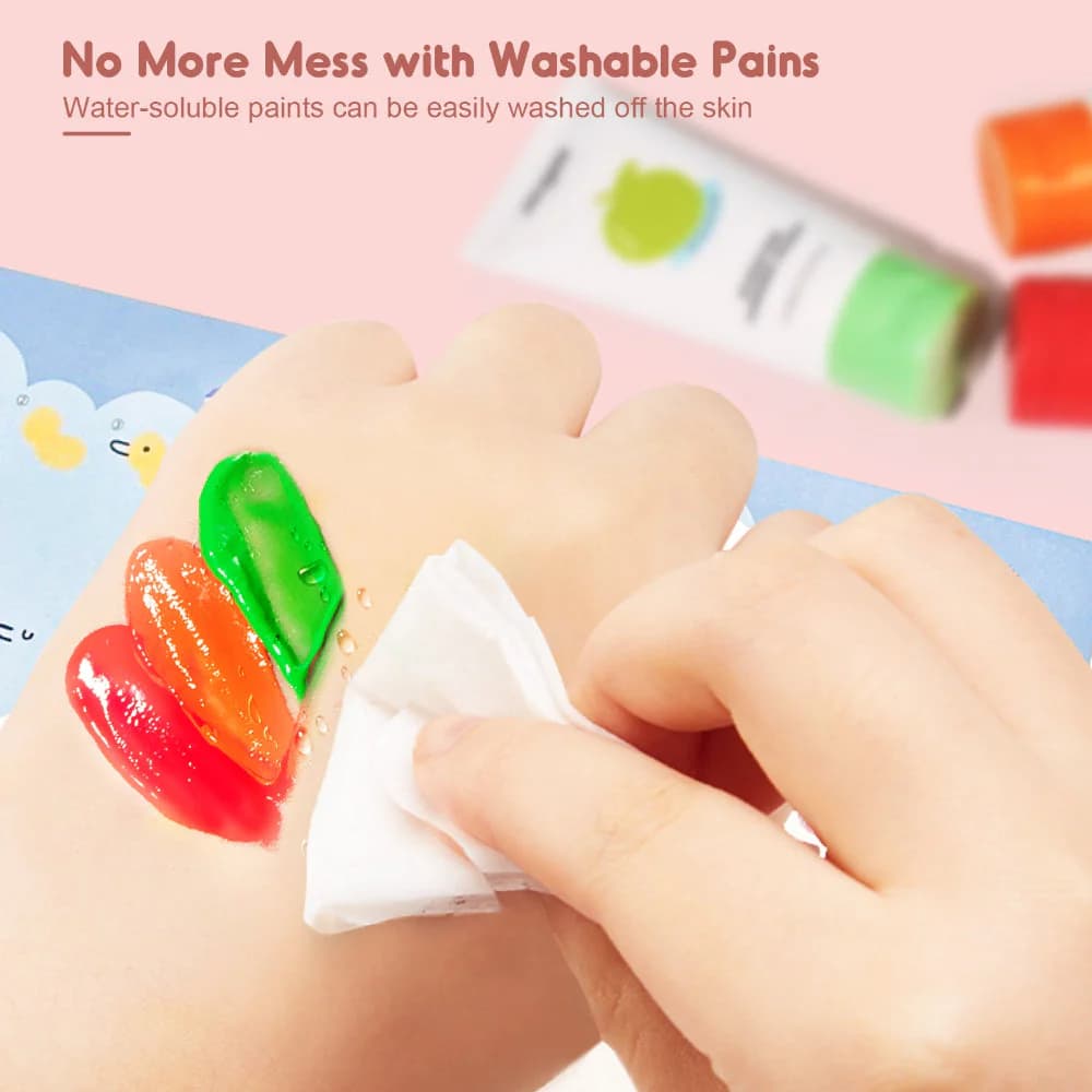 Jar Melo Scented Finger Paint-8 colors view 5