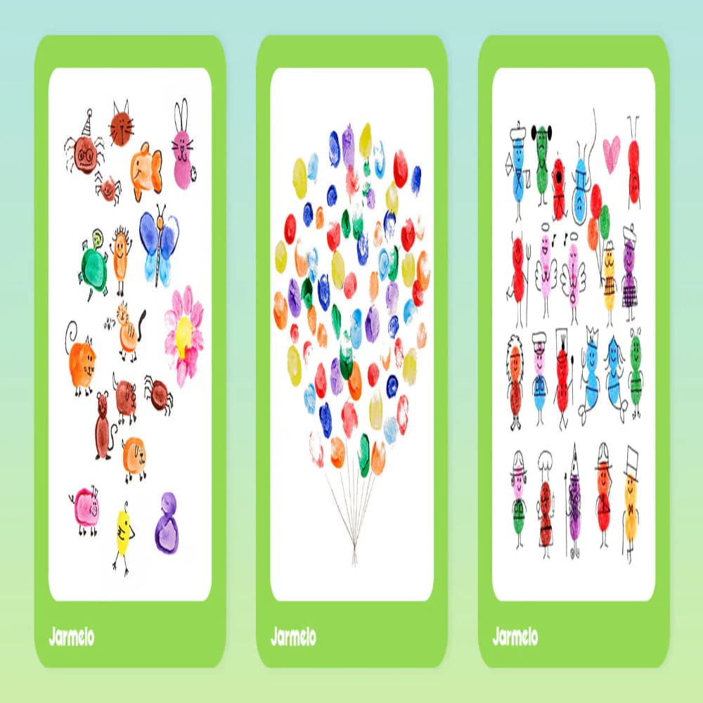 Jar Melo Scented Finger Paint-8 colors view 13