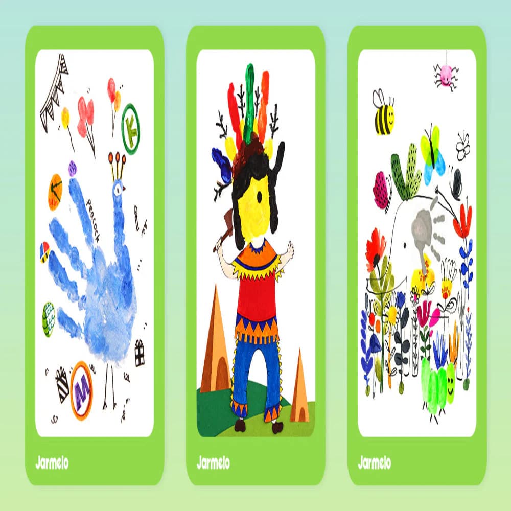 Jar Melo Scented Finger Paint-8 colors view 16