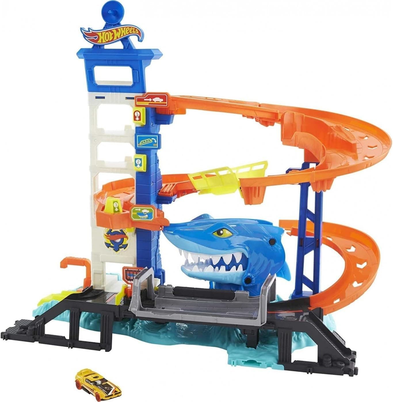 Hot Wheels Attacking Shark Escape Playset view 2