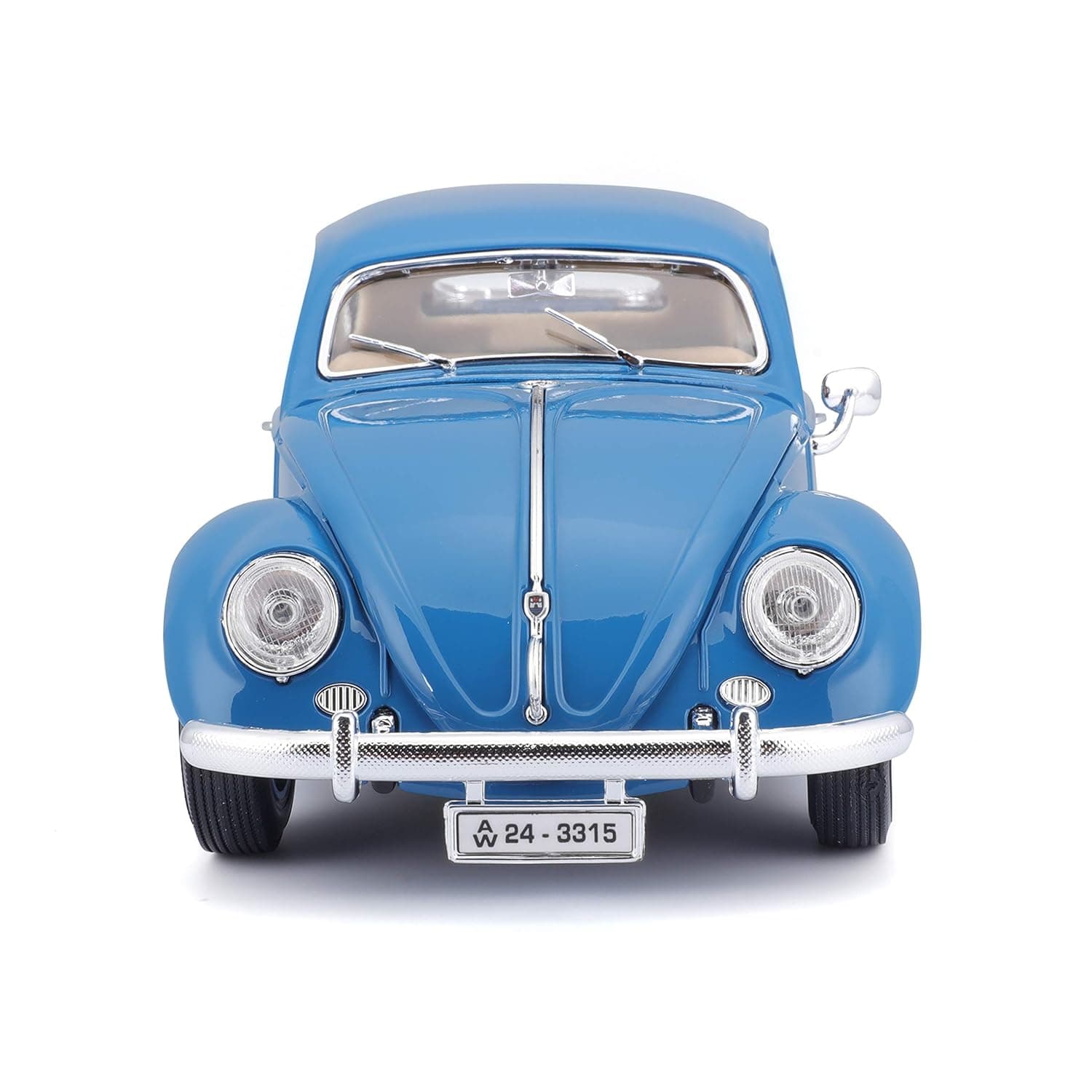 Bburago Die-Cast 1: 18 Scale VW Kafer Beetle (1955) (Blue) view 4