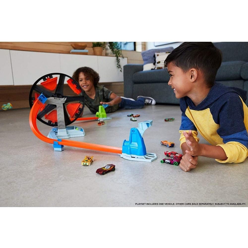 Hot Wheels GJM77 Spin wheel Challenge Play Set view 2