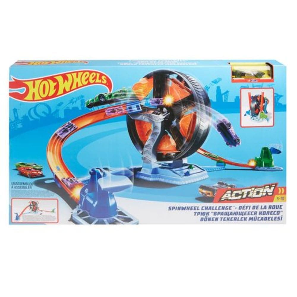 Hot Wheels GJM77 Spin wheel Challenge Play Set view 6