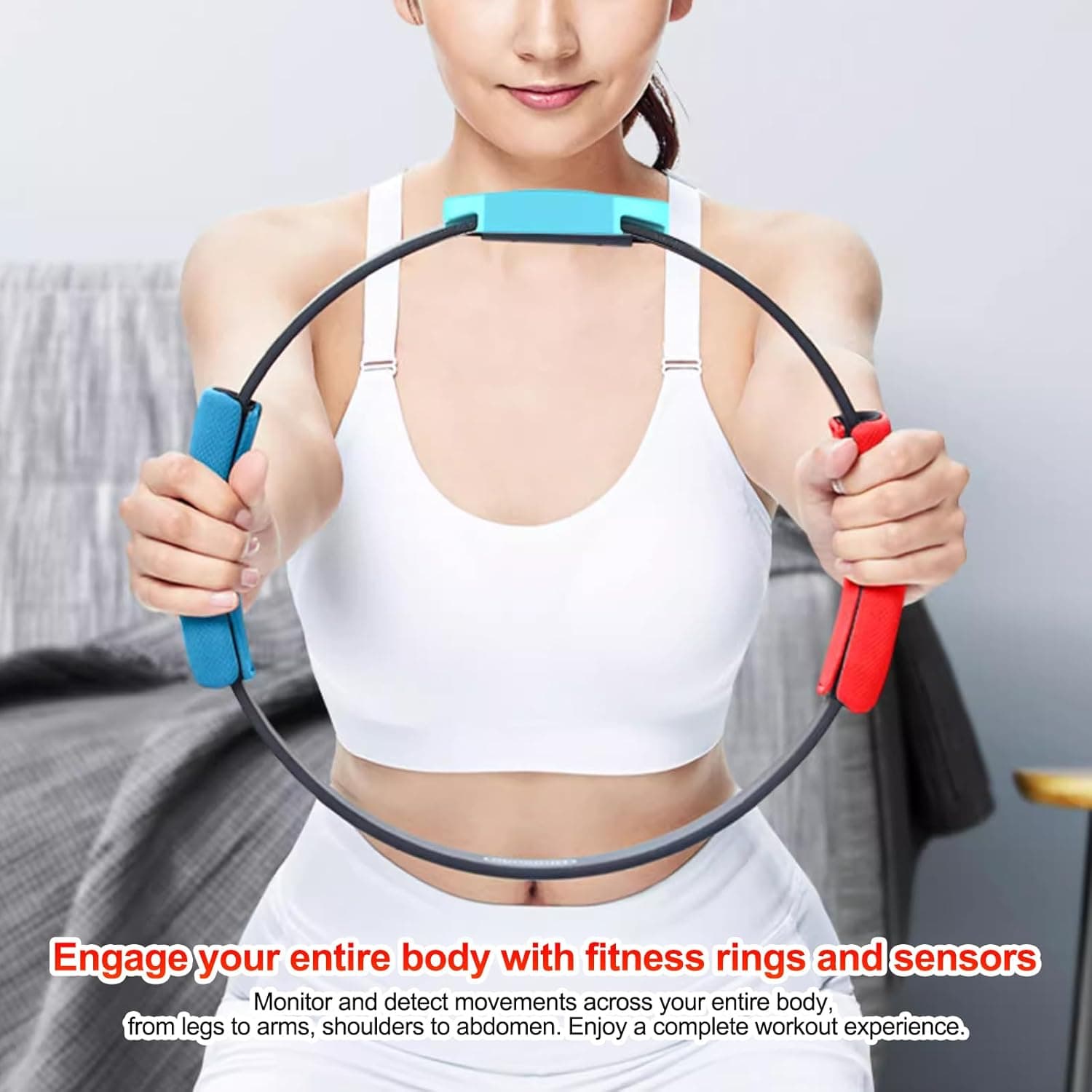 Sameo Gym Master Ring Fit Adventure - Free Entertainment and Fitness Video Games, with Leg Strap Accessories for Android & iOS Mobile Phones view 7