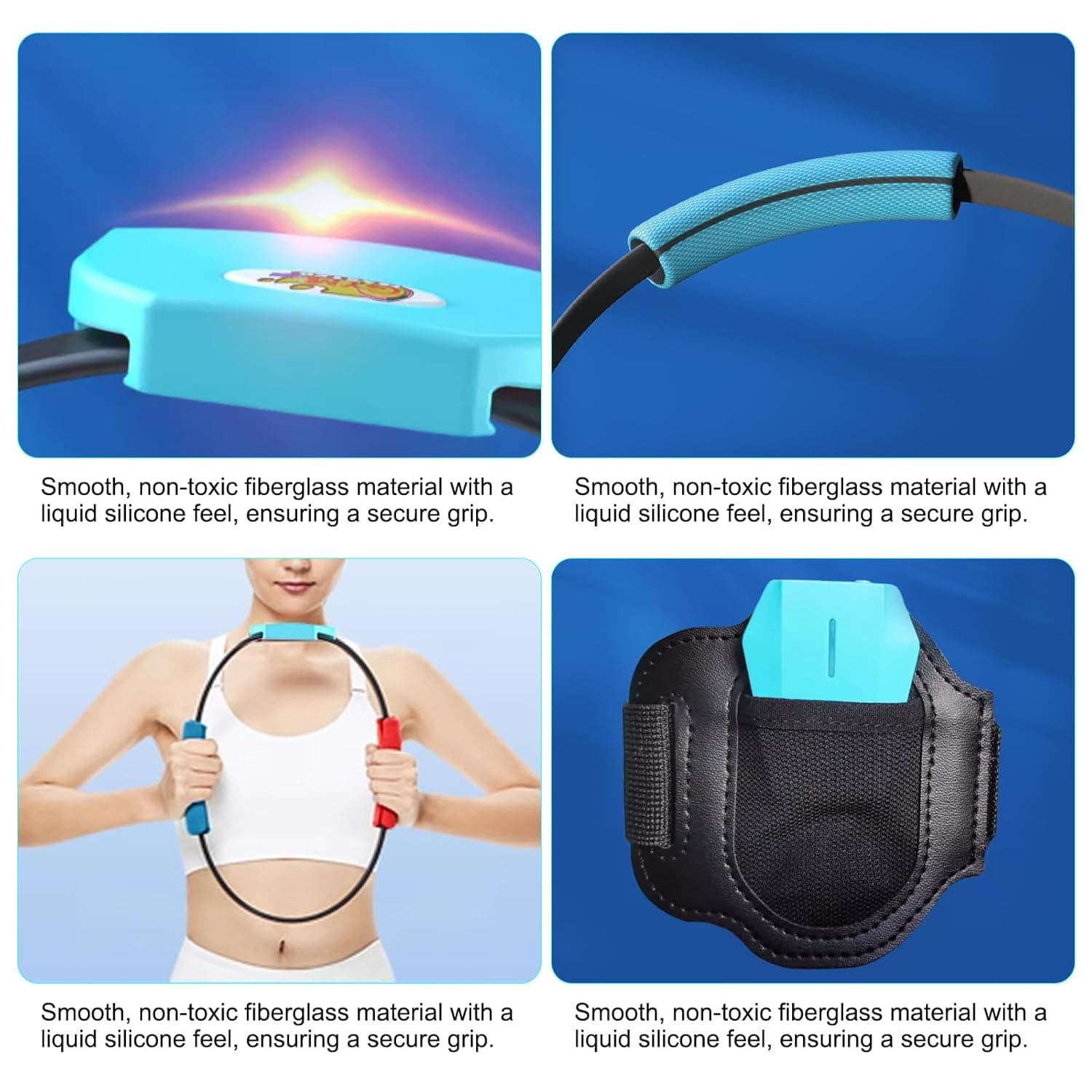 Sameo Gym Master Ring Fit Adventure - Free Entertainment and Fitness Video Games, with Leg Strap Accessories for Android & iOS Mobile Phones view 8