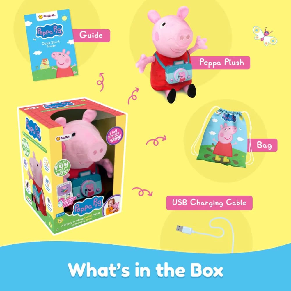 PLAYSHIFU LOVABIES PEPPA PIG view 2