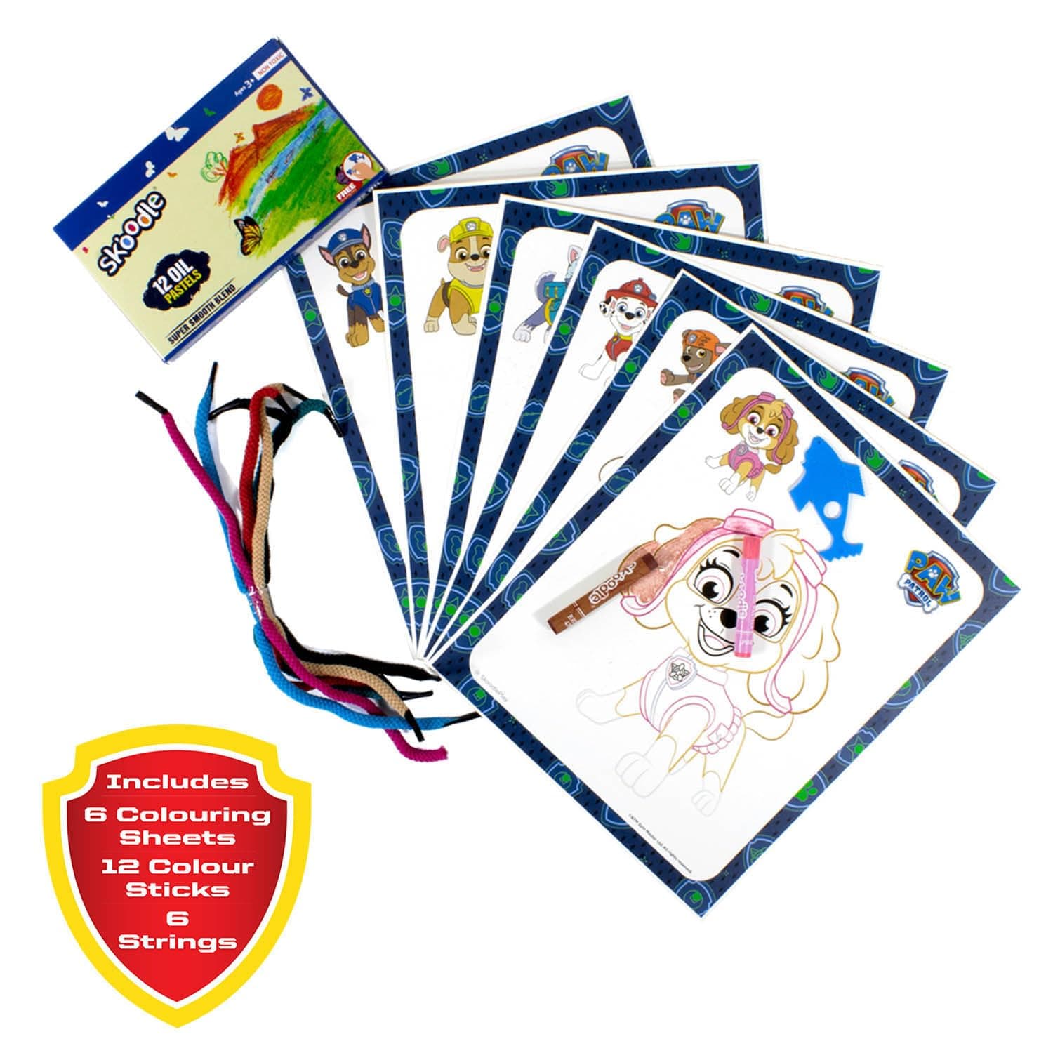 SKOODLE Paw Patrol Coloring Frames For kids view 2