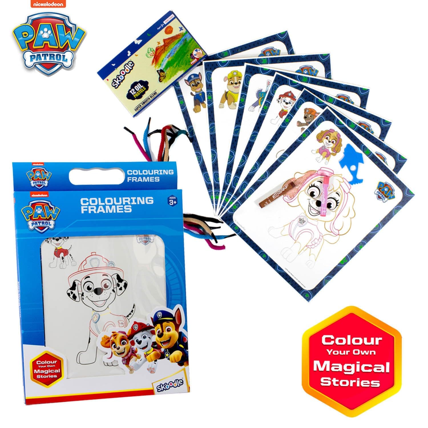 SKOODLE Paw Patrol Coloring Frames For kids view 3