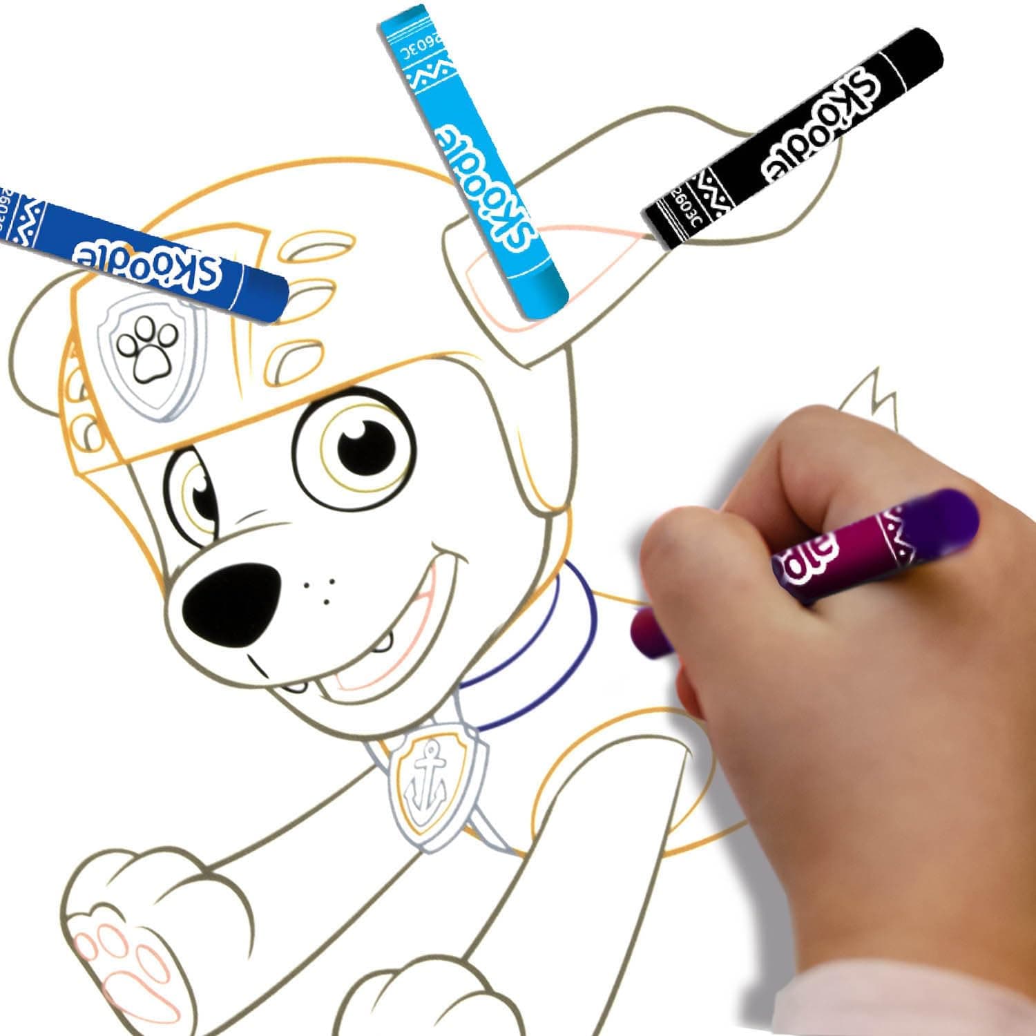 SKOODLE Paw Patrol Coloring Frames For kids view 7