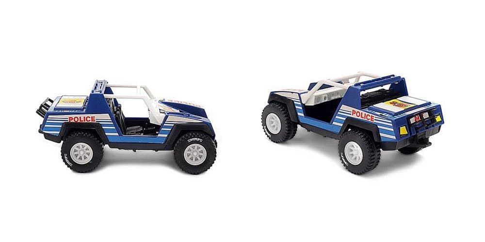 Funskool Police Jeep, Multicolour Push and Go Vehicle, Develops Hand-Eye Coordination, 12 Months & Above, Infant and Preschool Toys view 3