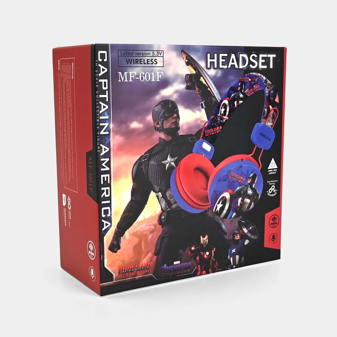CIVIL WAR CAPTAIN AMERICA 5.3V WIRELESS HEADSET view 3