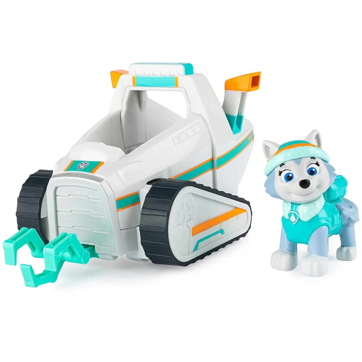 Paw Patrol Everest’s Snow Plow Vehicle with Collectible Figure, for Kids Aged 3 and Up, Multicolor, (6061802) view 5
