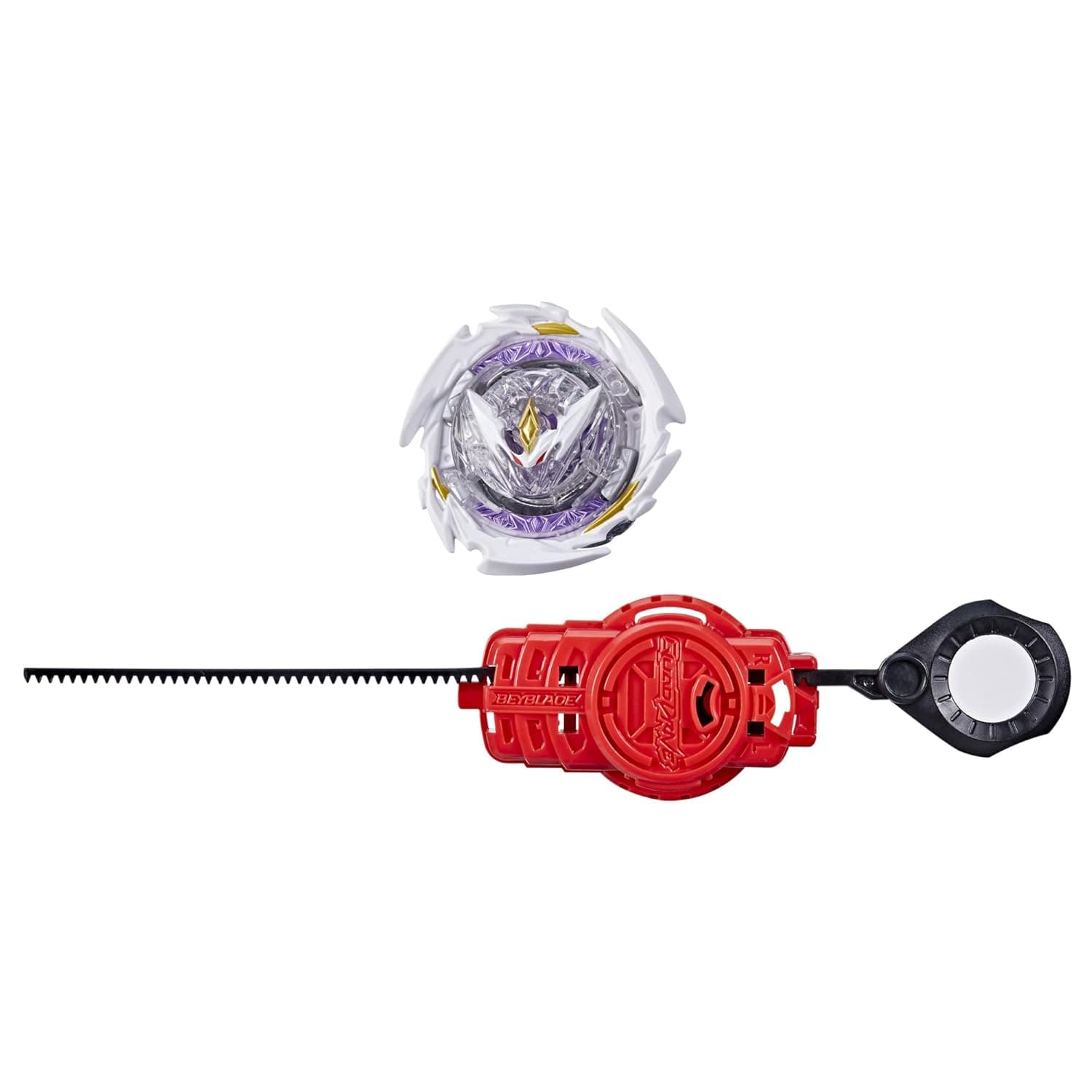 Beyblade Burst QuadDrive Destruction Belfyre B7 Spinning Top Starter Pack Battling Game Top Toy with Launcher view 3