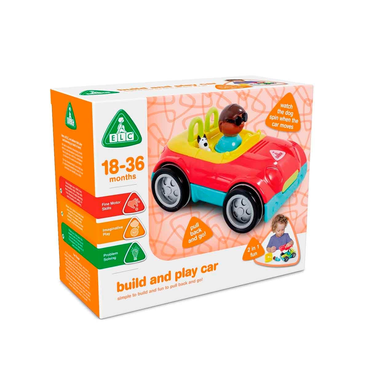 Build & Play Car by ELC – Educational Construction Toy for Toddlers | Enhances Creativity & Problem-Solving