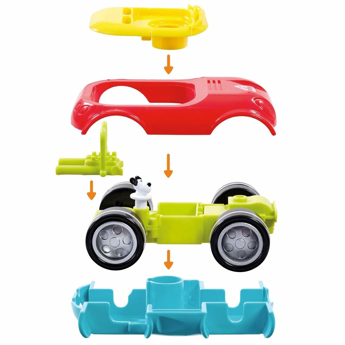 Build & Play Car by ELC – Educational Construction Toy for Toddlers | Enhances Creativity & Problem-Solving view 3