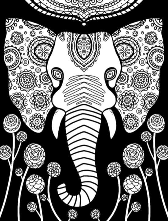 Creative Pages Neon Coloring Kit Amazing Animals view 2