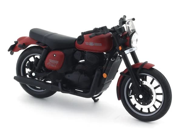 Jawa 42 Red – 1:18 Scale Diecast Motorcycle Model – Collectible Miniature Bike for Display, Gifting & Décor (14+ Age)