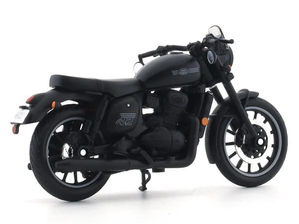 Jawa 42 Black – 1:18 Scale Diecast Motorcycle Model – Collectible Miniature Bike for Display, Gifting & Décor (14+ Age) view 5