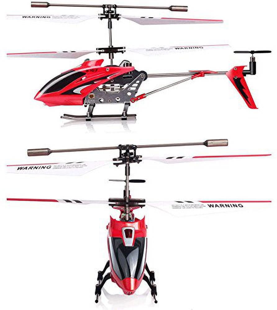 S107G Mini Metal Indoor Co Axial RC Helicopter With Gyro Function view 5