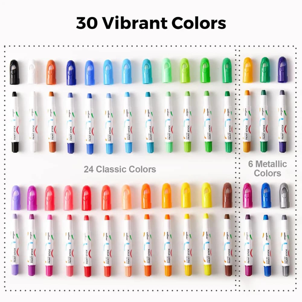 Jar Melo Paint Sticks - 30 Colors